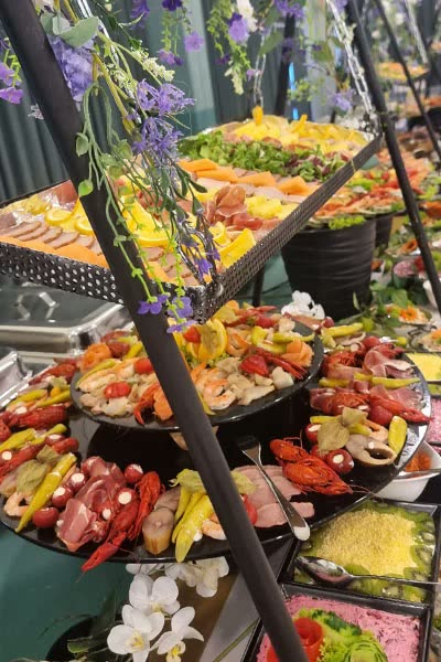 Premium Fingerfood auf Etagere